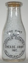 Copper Country Cheese Coop. bottle