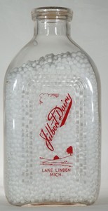 Jilbert Dairy bottle