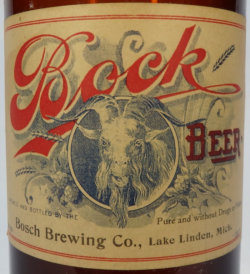 Bock label<br>Courtesy of Ed Cuyler