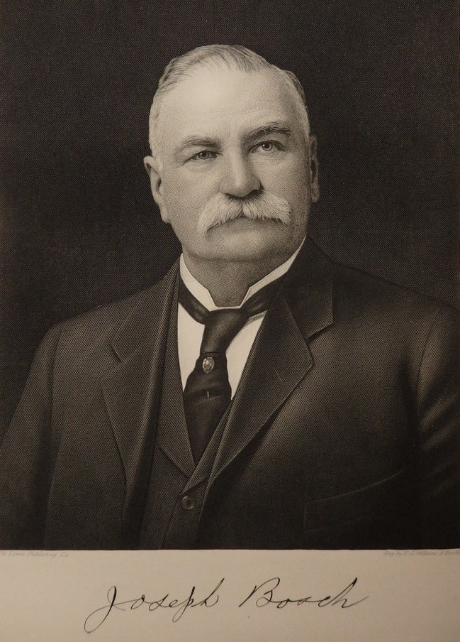 Joseph Bosch<br>from Sawyer (1911), A History of the Northern Peninsula of Michigan and its People