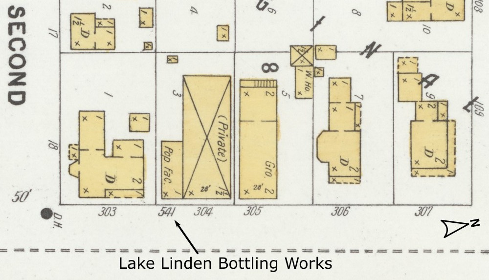Sanborn map - Jul 1900