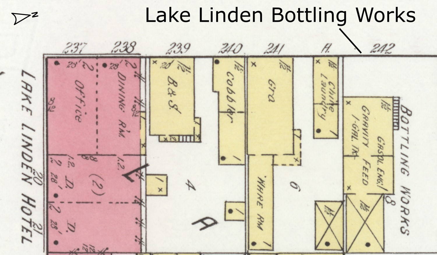 Sanborn map - Oct 1917