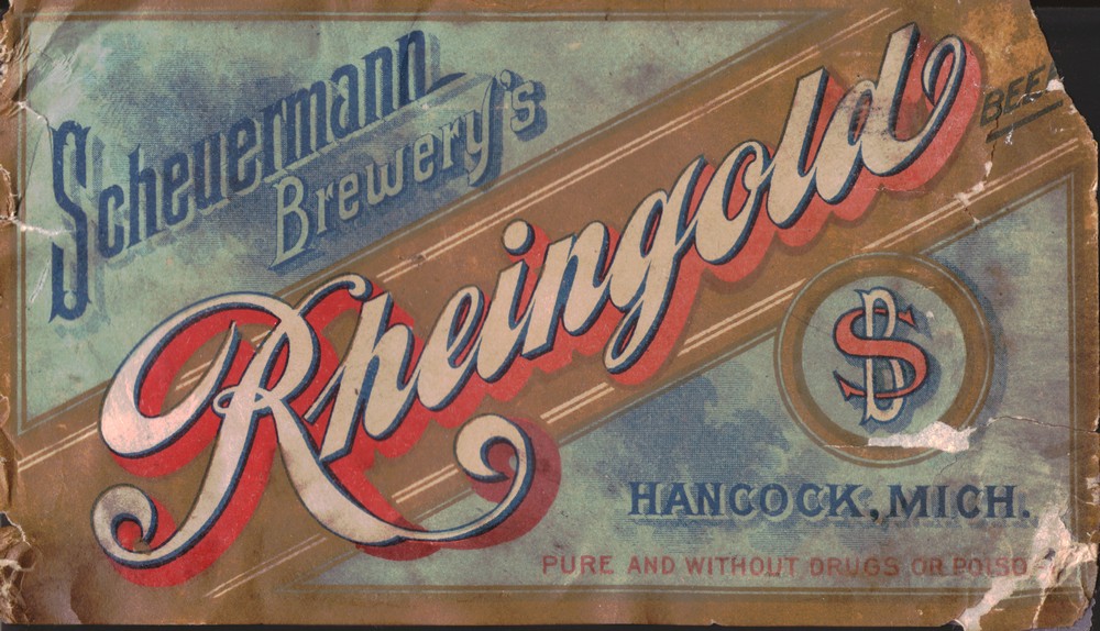 Rheingold label<br>Courtesy of the Richard Dana Collection