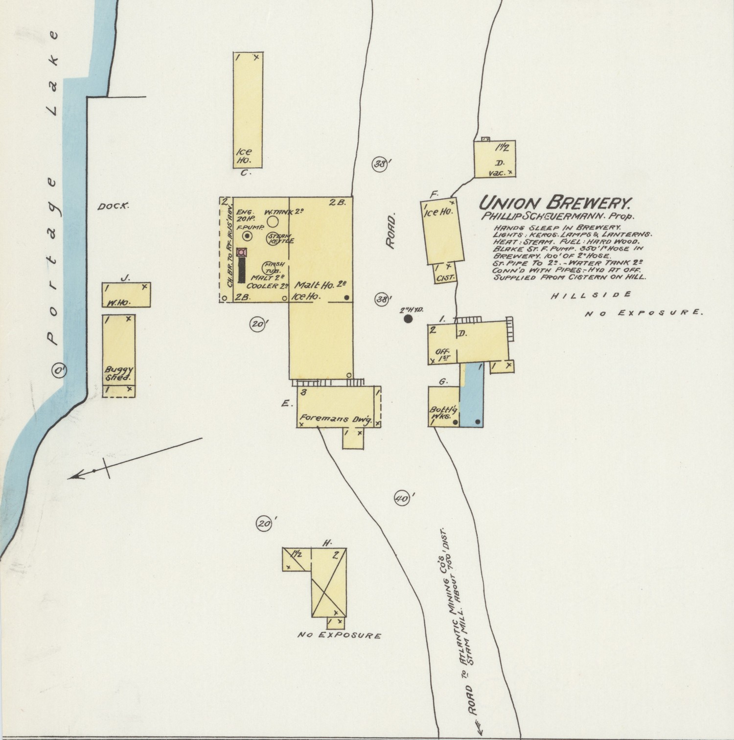 Sanborn map - Aug 1893