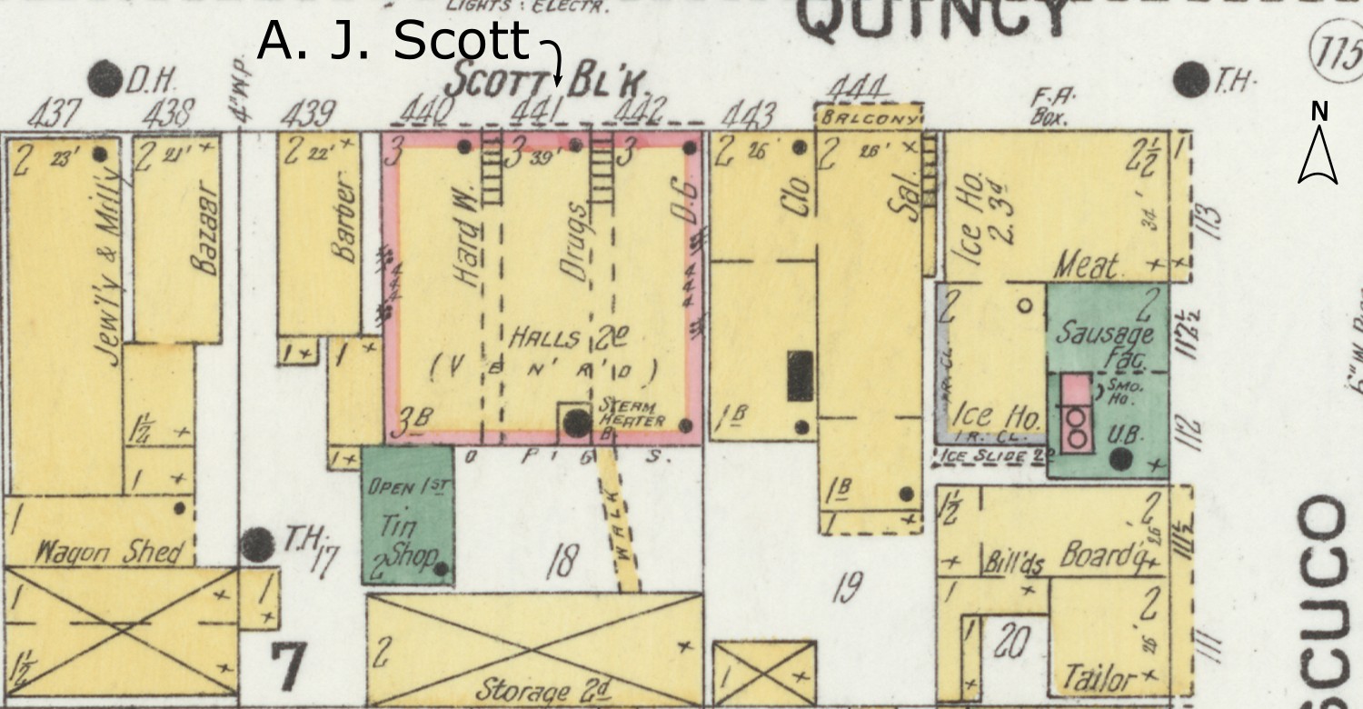Sanborn map - Jun 1900