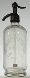 South Range Bottling Works bottle