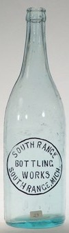 South Range Bottling Works bottle