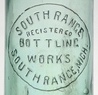 South Range Bottling Works bottle