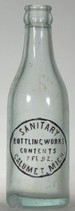 Sanitary Bottling Works bottle