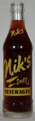 Nik's Finer Beverages bottle