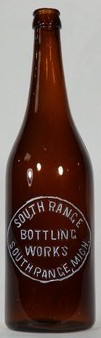 South Range Bottling Works bottle