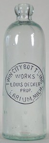 The Twin City Bottling Works bottle